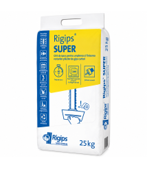 Chit pentru umplere și finisare rosturi gips-carton Rigips Super, 25 kg Chit pentru umplere și finisare rosturi gips-carton Rigips Super, 25 kg